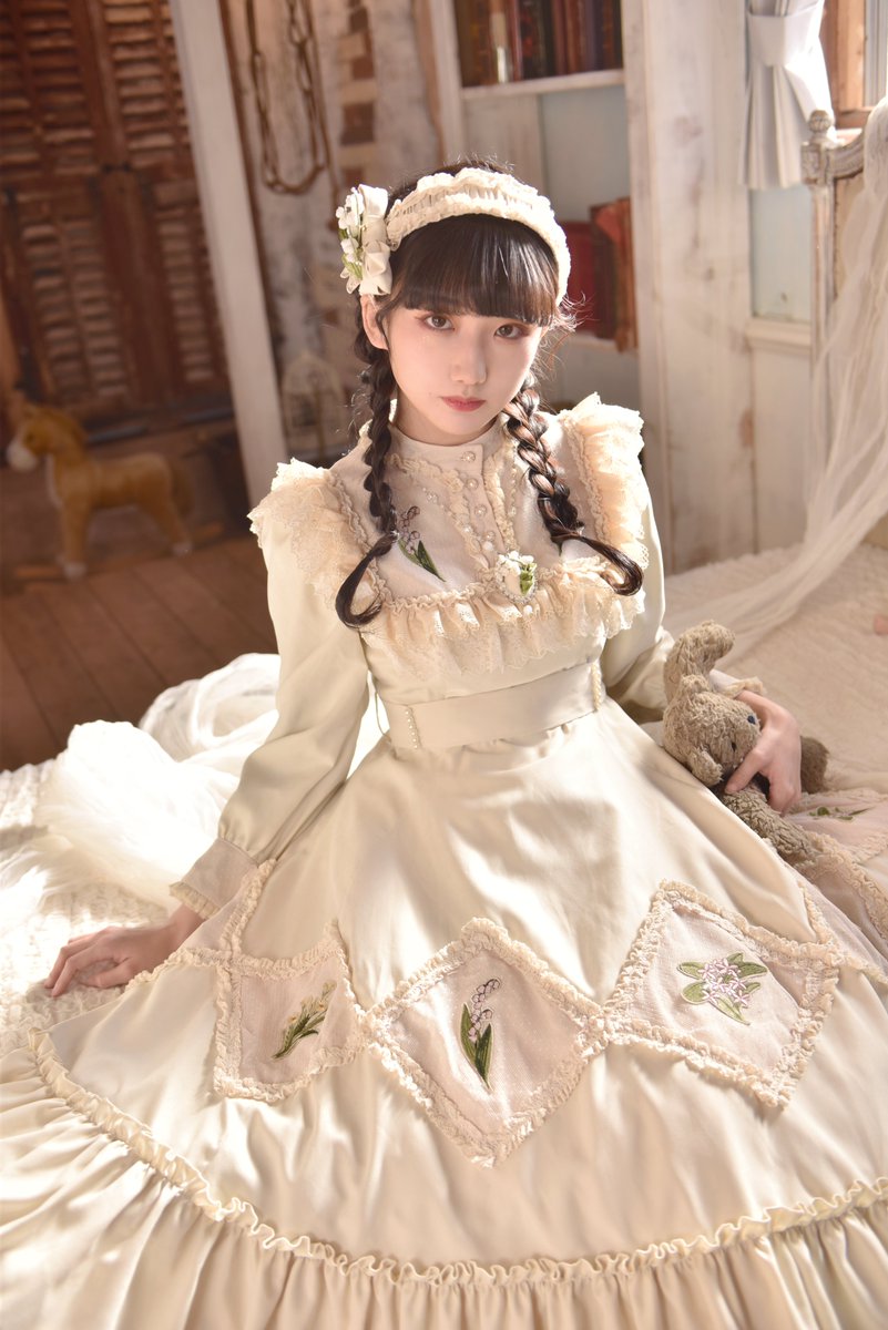 🌟再入荷🌟 すずらんのしおり ワンピース ご好評につき、一部色