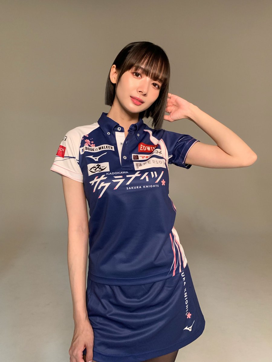 Mリーグ2022-23シーズンの サクラナイツのユニフォーム👕 ベースカラー