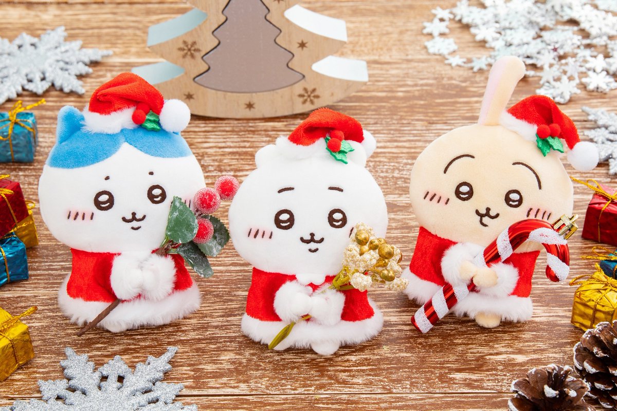 🎄11月23日 新発売🎄 『サンタさんだ！ 持ちますマスコット』 （#ちい