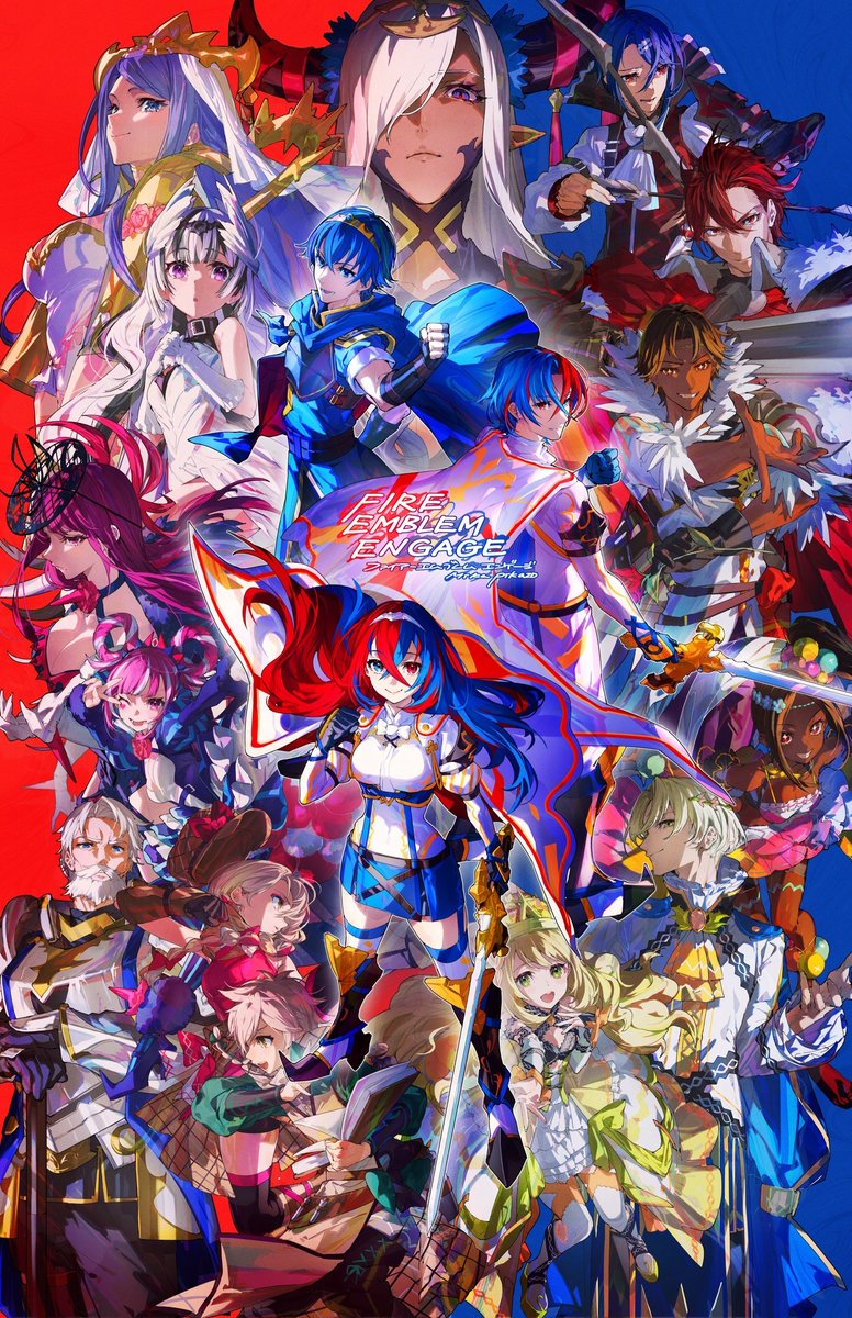 FE エンゲージ』発売1ヶ月記念！メインキャラ集合、大迫力の1枚絵を