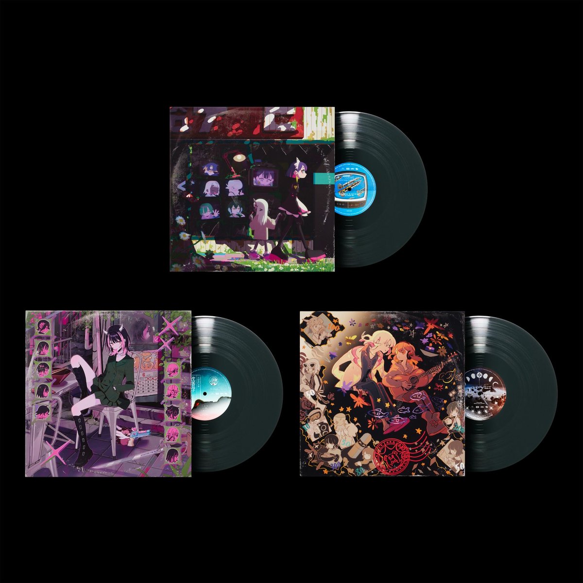 新品 ずっと真夜中でいいのに。 2枚セット 沈香学 アナログ盤　レコード 潜潜話