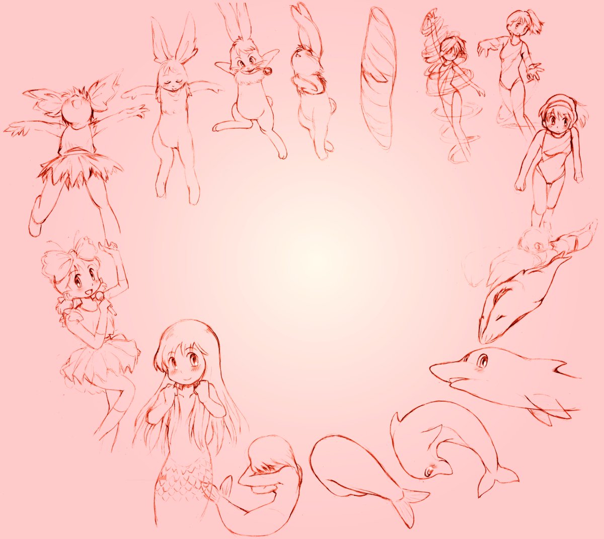 せっかく描いたのに「ひみつのアッコちゃん」て書いとかないと検索にも