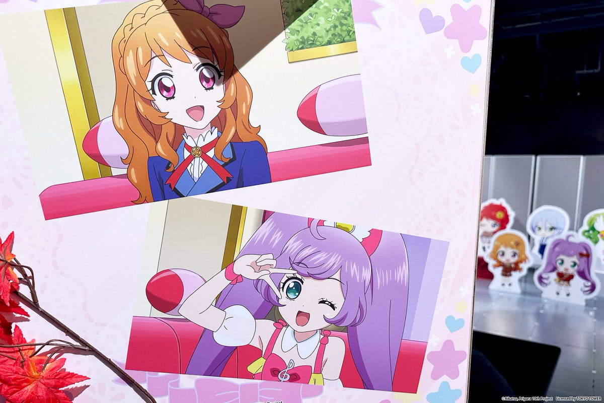 アイカツ！×プリパラ』 ×RED°TOKYO TOWER🗼✨ 謎解きとグッズ販売は5階