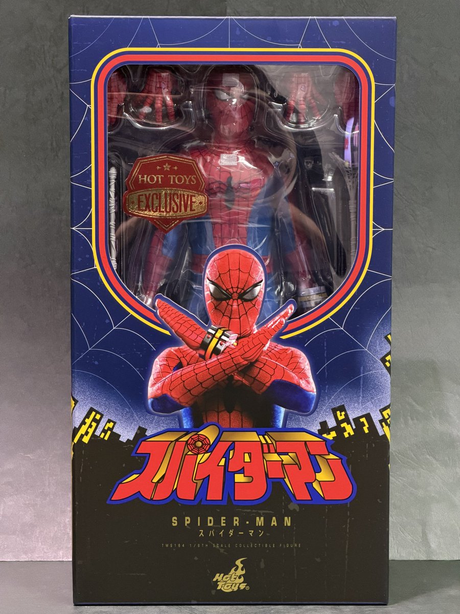 New arrival and unboxing! Hot Toys TMS164 Spider-Man (1978) [Japan
