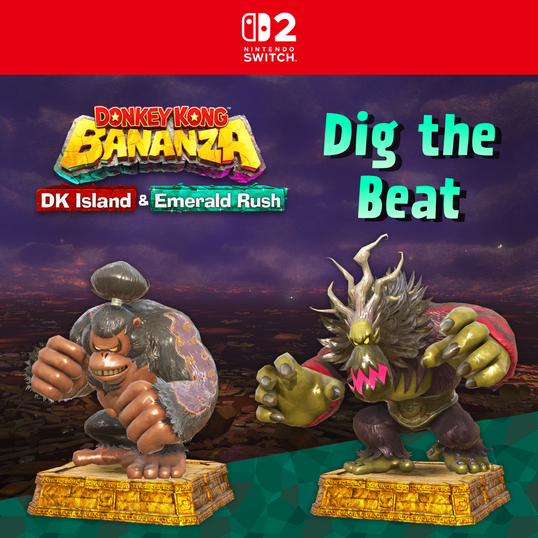 ドンキーコングジャングルビートは、ゲームの面白さの割に、キャラに