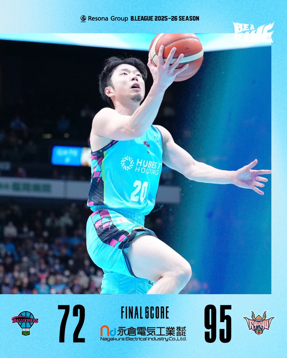 ━━ 試合結果 ━━ りそなグループ B.LEAGUE 2025-26シーズン 第14節