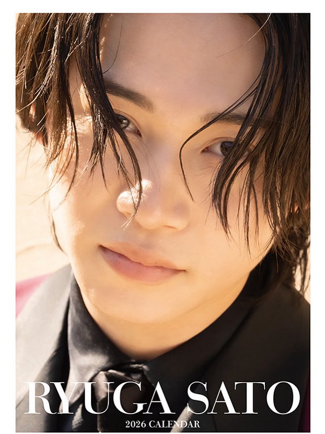 佐藤瑠雅 2026年カレンダー」発売記念オンライン特典会 佐藤瑠雅 2026