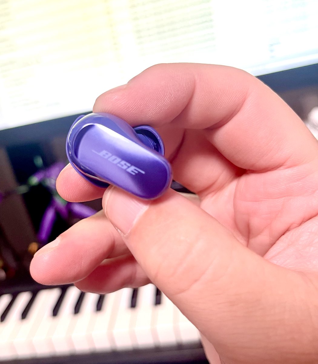 本日新色が発表されたイヤホン「Bose QuietComfort Ultra Earbuds（第