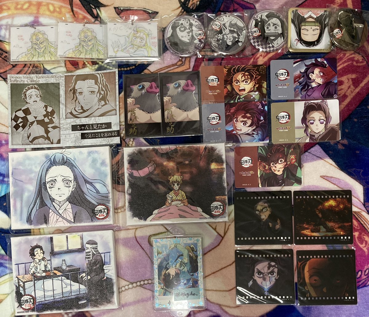 鬼滅の刃 ダイニングお楽しみくじ B 2原画ポスター 鬼舞辻無惨 童磨