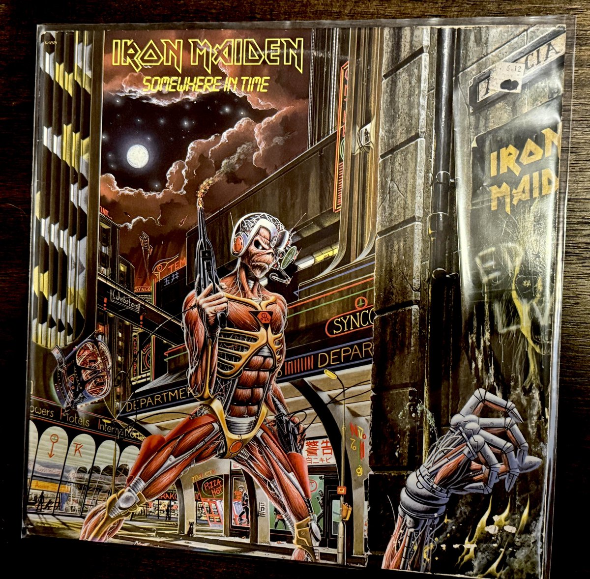 On this day in 1986, Iron Maiden released Somewhere In Time.