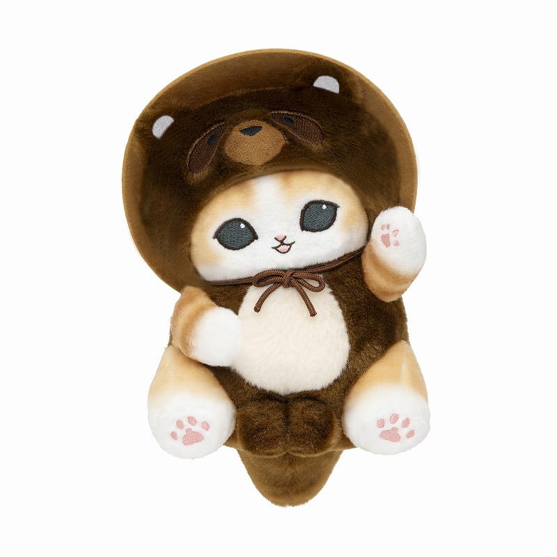 🌟#mofusand 新商品🌟 『信楽たぬきにゃんぬいぐるみS』 『尻尾ぶらり