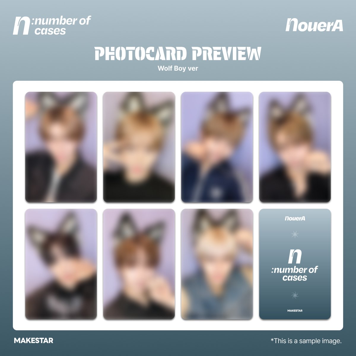 NouerA n:number MAKESTAR ラキドロ ギヒョン サイン 💚NouerA 2nd