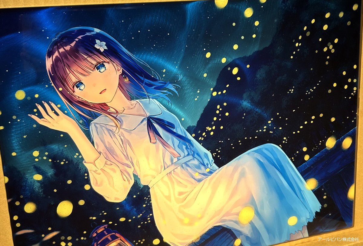 Hiten 先生の 《M/E Hazy Light》の色校正をパシャリ📸⚡️ ＼ Hiten