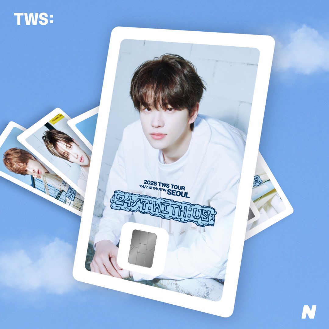 2025 TWS TOUR '24/7:WITH:US' IN SEOUL」スペシャルテーマカード登場