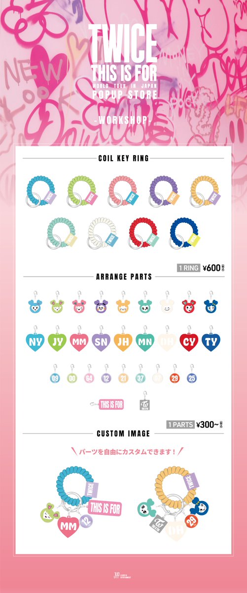 TWICEグッズ TWICE LOVELYS×SANRIO CHARACTERS オフィシャルグッズのラインナップを