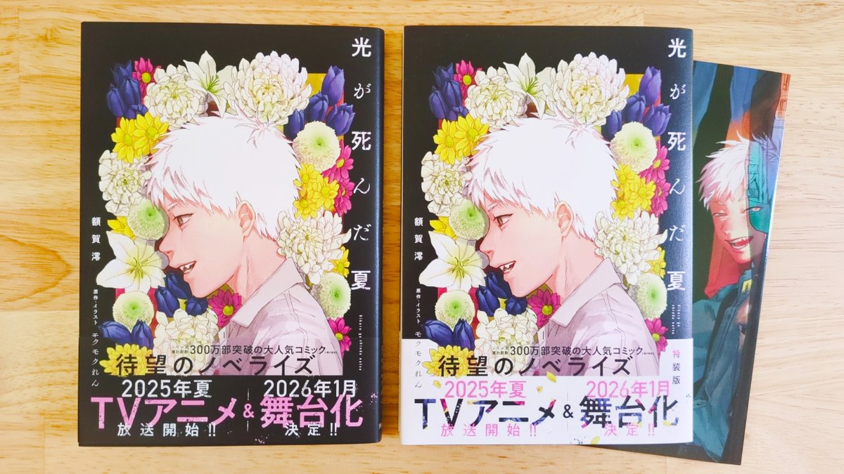 ノベライズ『光が死んだ夏』第1巻（原作：モクモクれん）の通常版・特