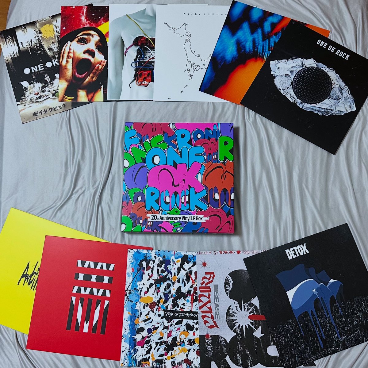 ONE OK ROCK 20th Anniversary Vinyl LP Box #ONEOKROCK #ワンオク