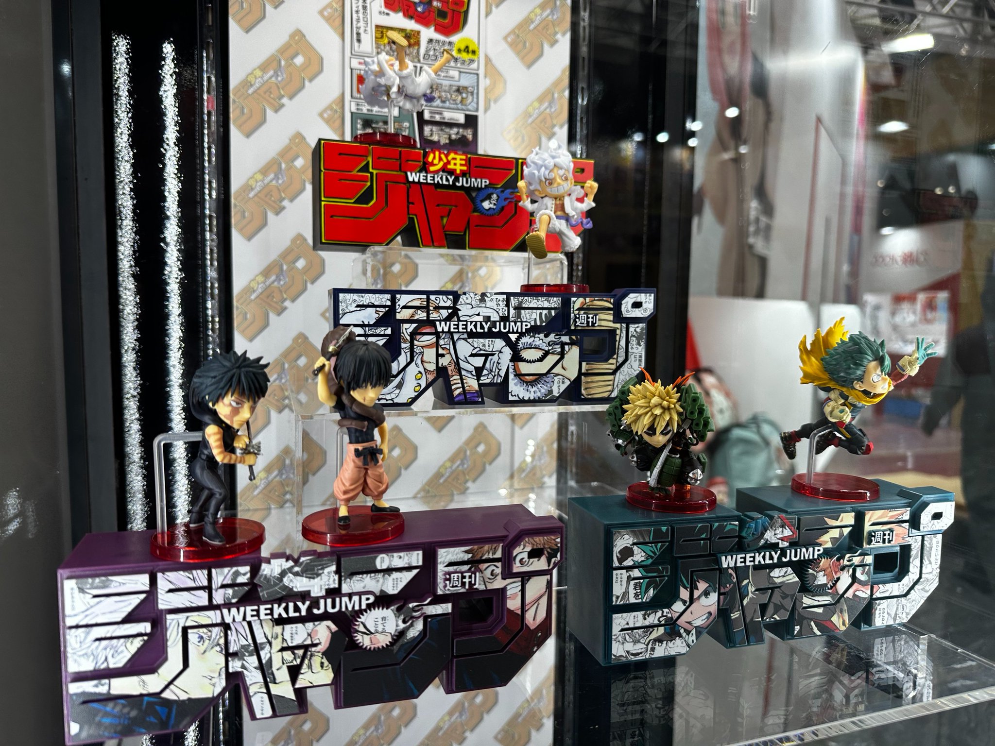 週刊少年ジャンプロゴフィギュア僕のヒーローアカデミアedition100