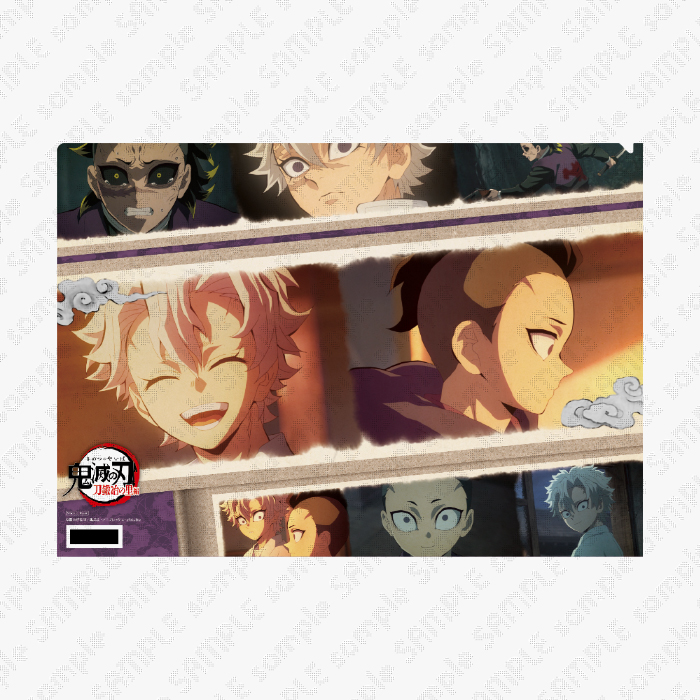 鬼滅の刃 刀鍛冶の里編 絵巻カフェ終ノ巻 箔押しランダム 57mm 缶