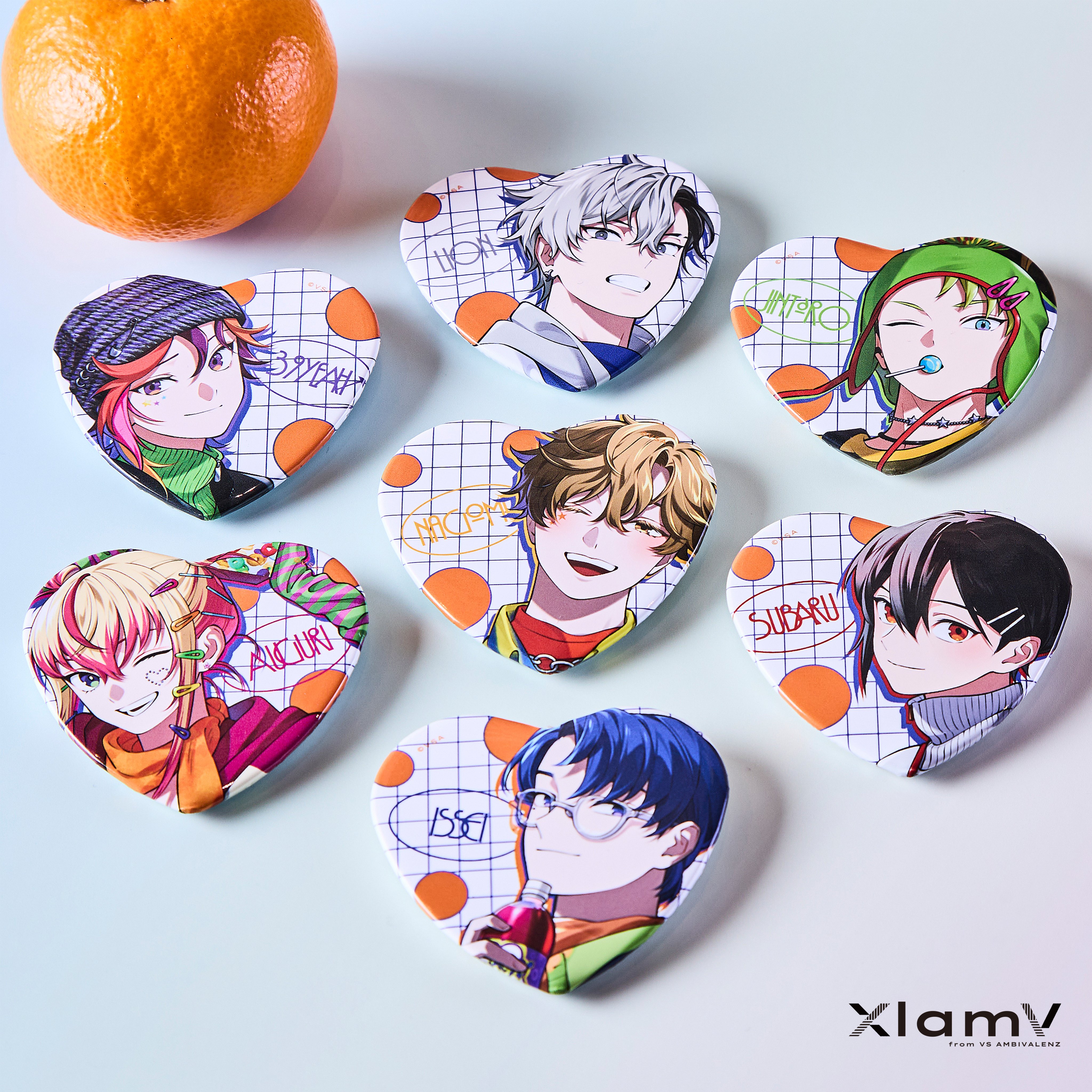 ビバレン xlamv レオン 缶バッジ 蜜柑 Amazon | VS AMBIVALENZ