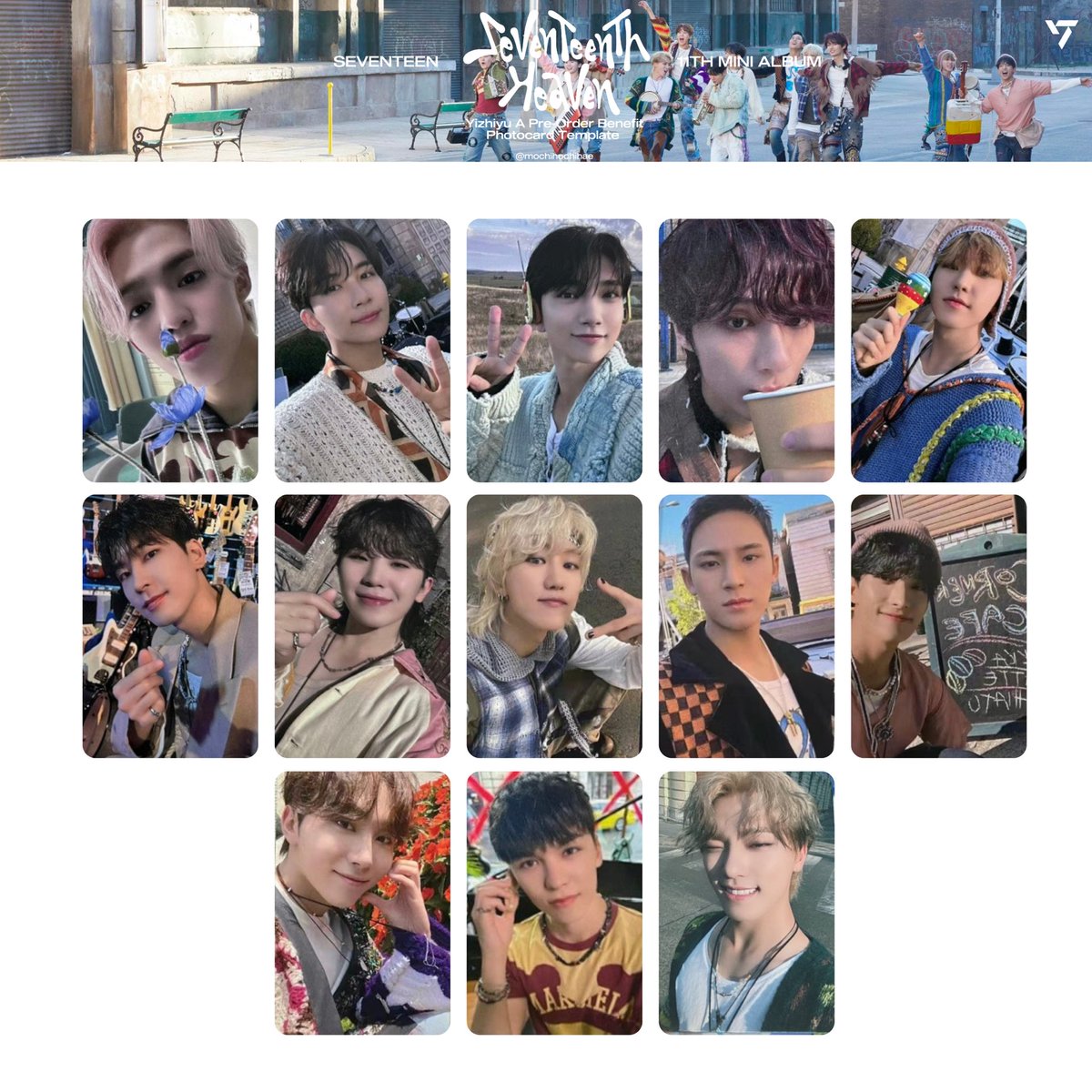 seventeen 11th mini album: seventeenth heaven — yizhiyu yzy