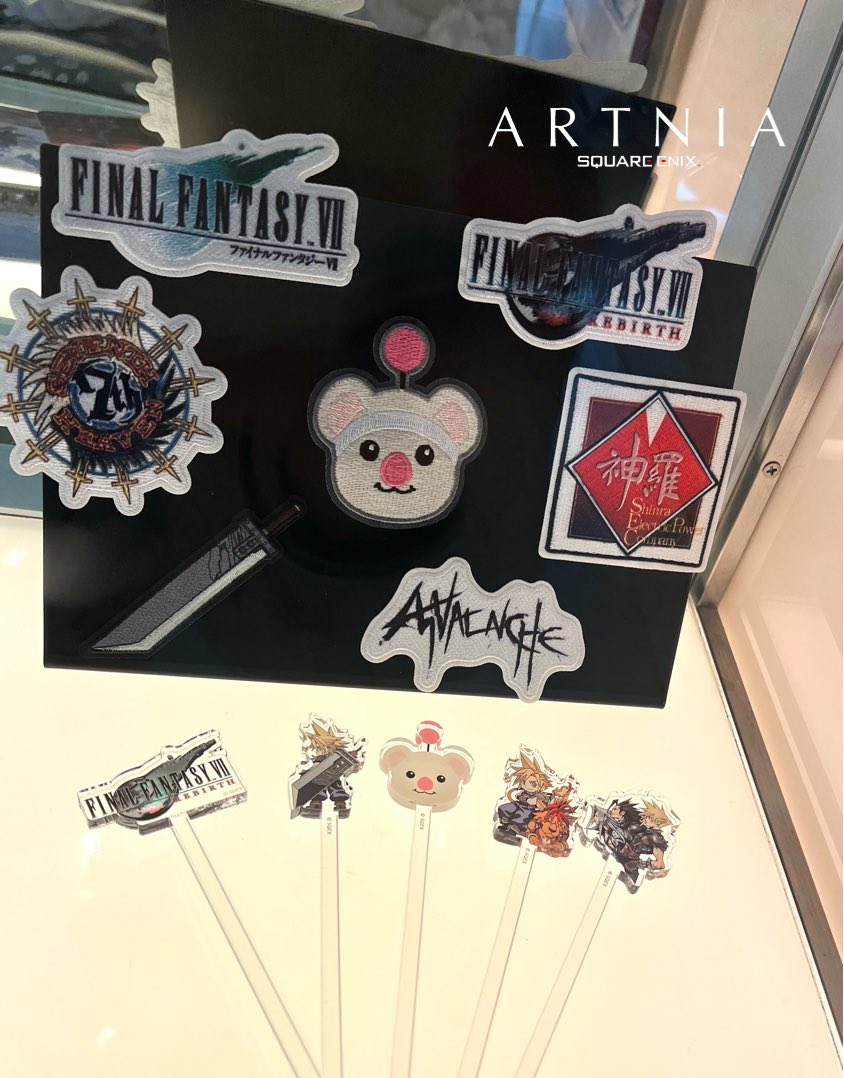 ARTNIA FINAL FANTASY VII REBIRTH CAFE】 本コラボ限定・先行販売の