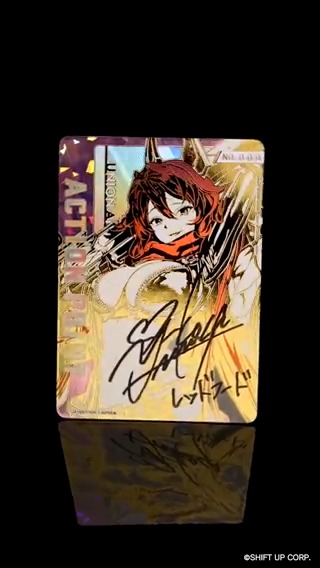 ア*ン様 PSA10 NIKKE NIVEL ARENA レッドフード サイン入 ア*ン様