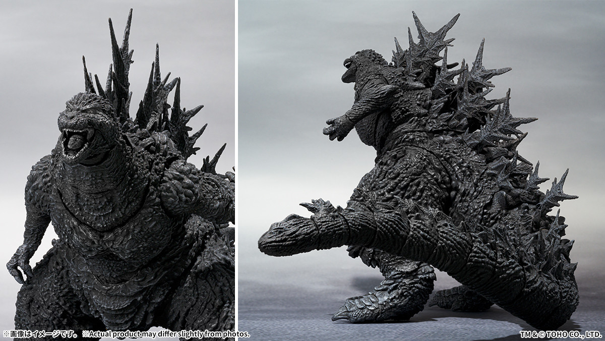 S.H.MonsterArts ゴジラ (2023) マイナスカラーVer.」の詳細情報を公開