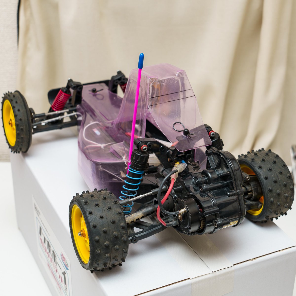 DT02用ボディ、INAKA CIRCUIT × TEAM CHONMAGE「ノッポボーイ サムライ