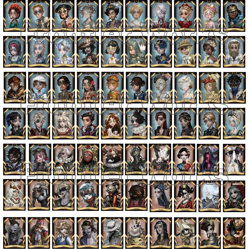 第五人格 夜の番人 真髄メモリアル 缶バッジ10点 第5人格 IdentityV 第