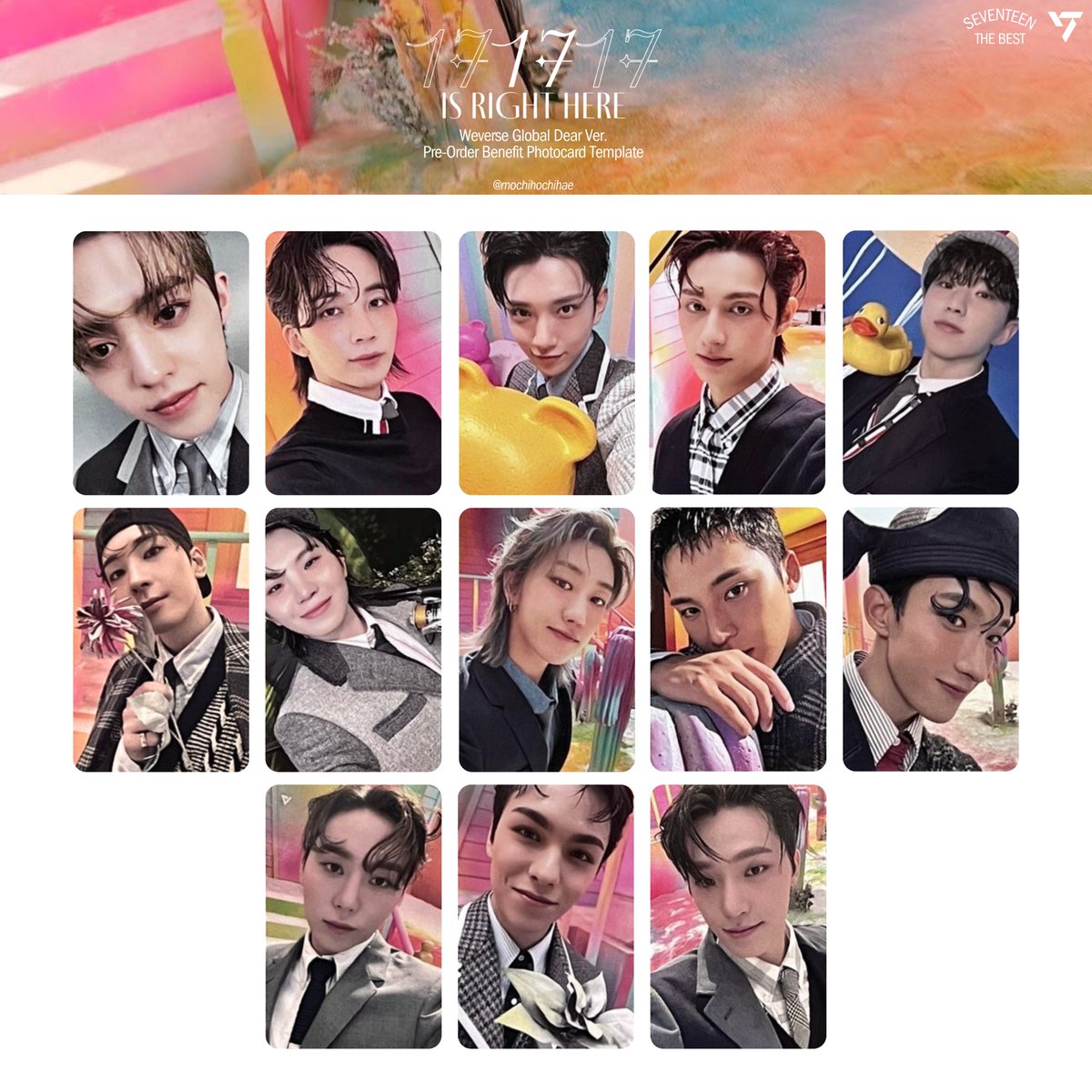 seventeen best album: 17 is right here — weverse global dear ver