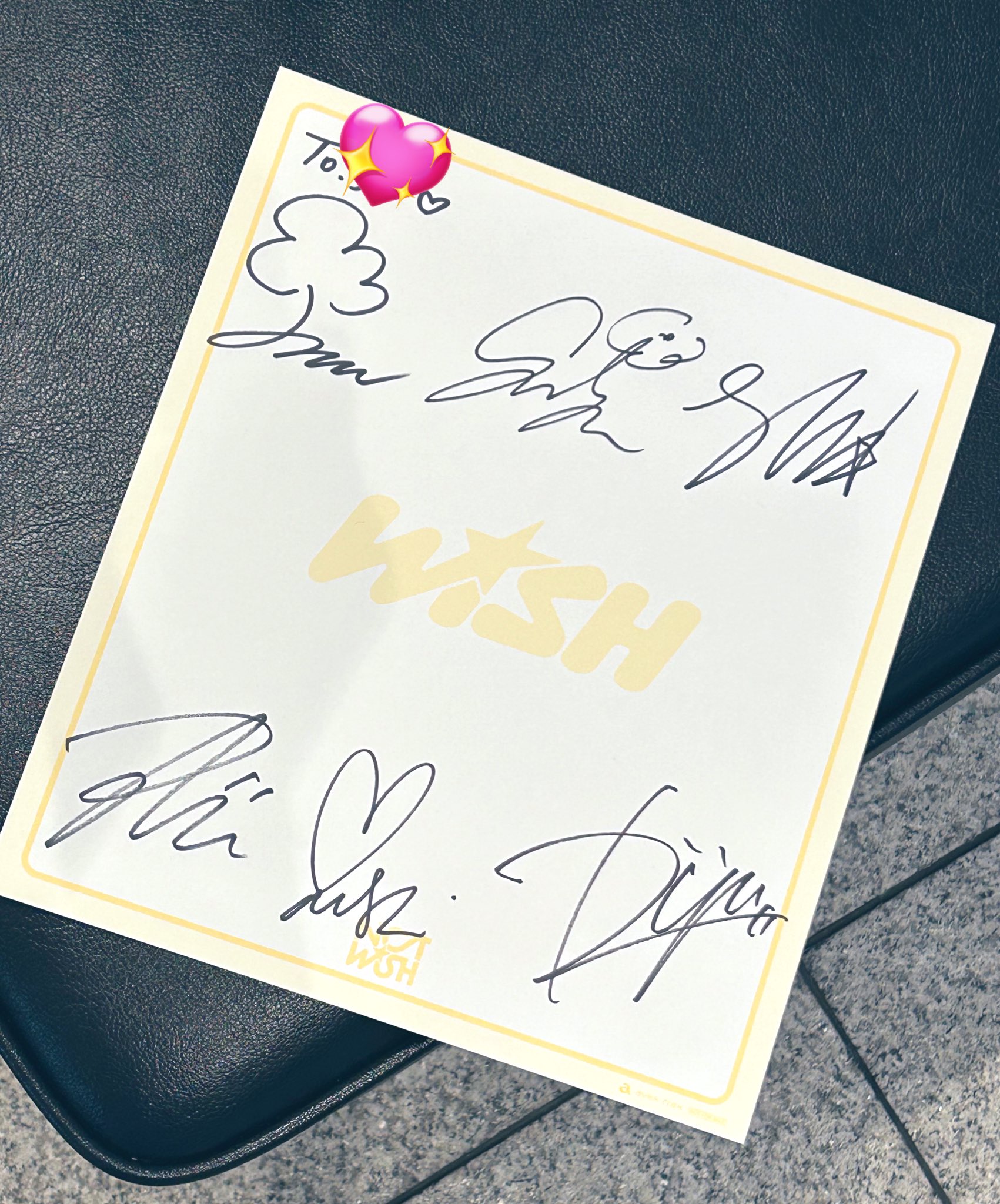 NCT WISH ユウシ サインボール NCT WISH ユウシ サインボール NCT WISH