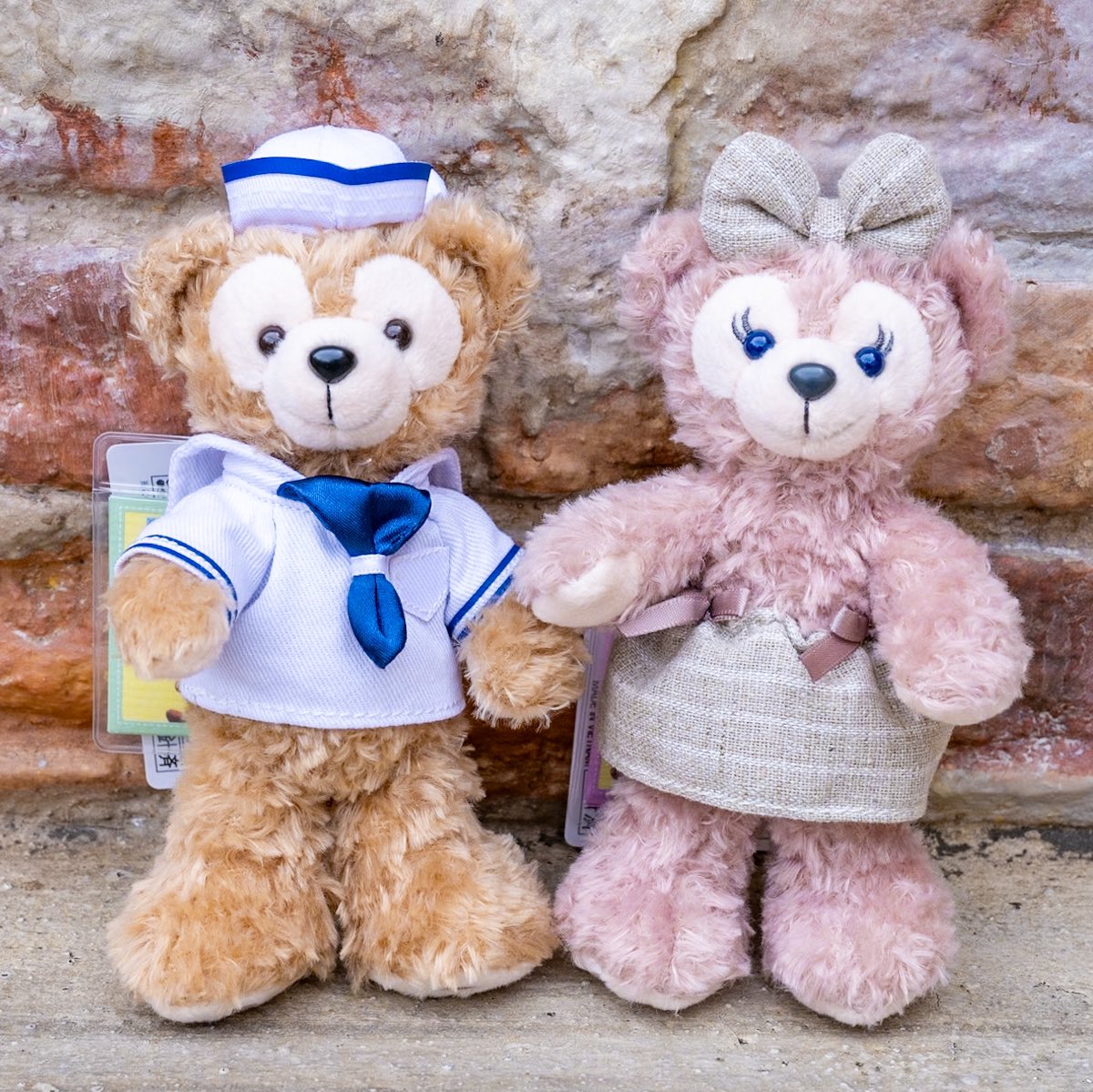 東京ディズニーシー セーラーコスチュームのダッフィーぬいぐるみ