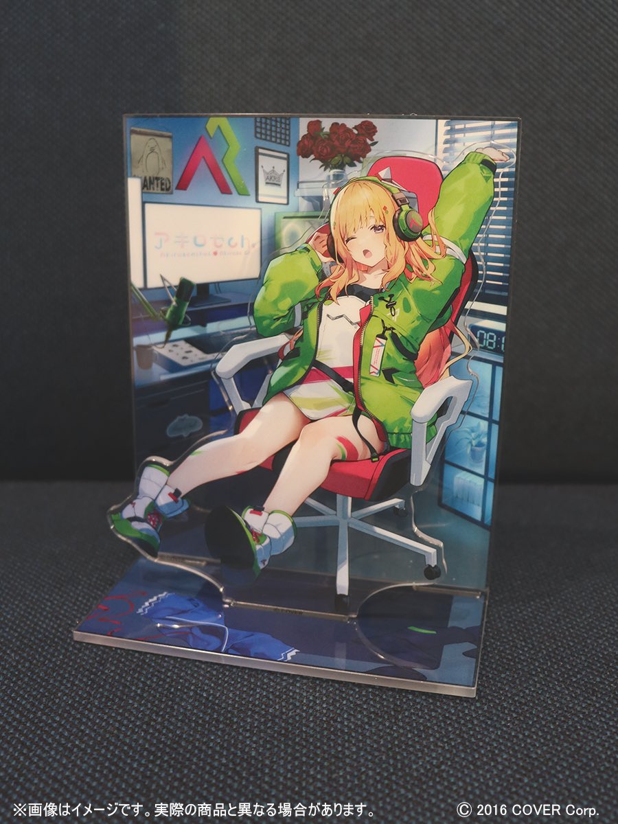 アキロゼ6周年記念グッズのサンプル届いたー！！ アキロゼのパーカーお