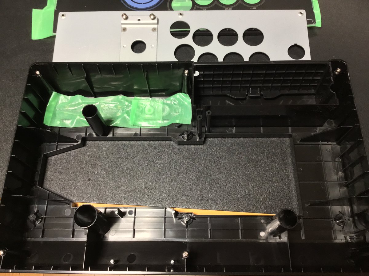 HORI アーケードスティックRAP3 V3SAの改造､レバーレス化(自作HITBOX