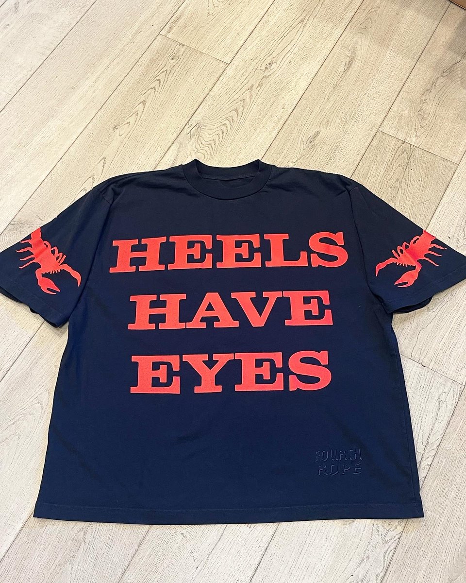HEELS L T-SHIRT EYES (OVERSIZED) HAVE ミュージシャン 3D