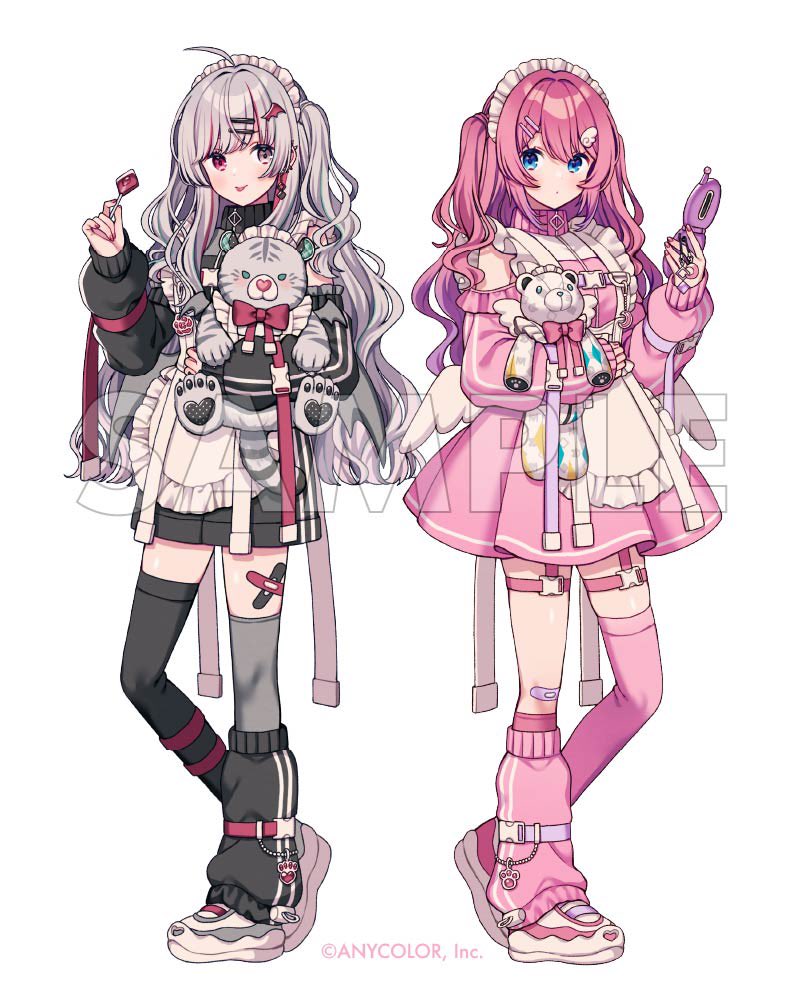 お知らせ】 にじさんじ所属 倉持めるとさんと石神のぞみさんのグッズ用