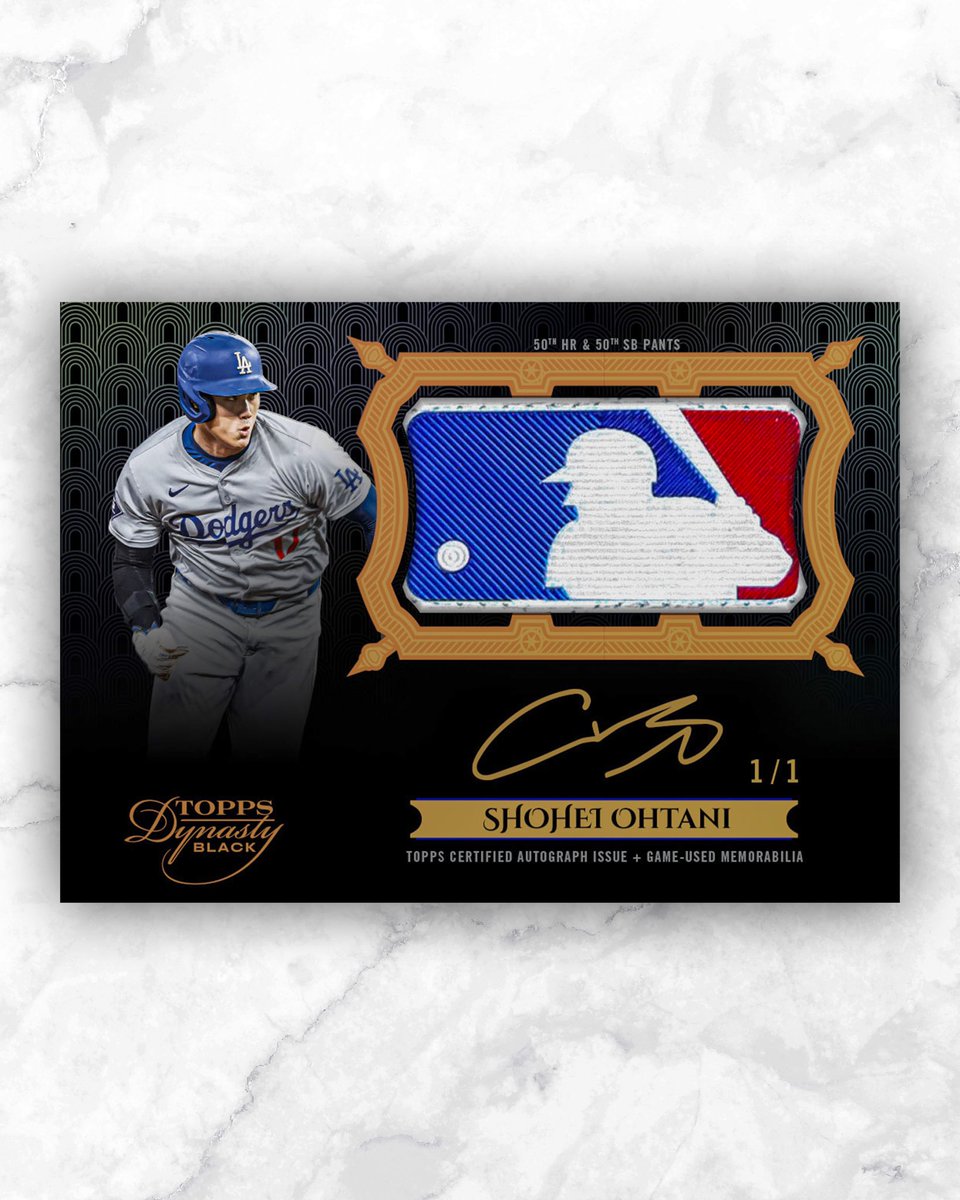 大谷翔平50/50記念BOX出ます！！ 日本時間10月1日午前1時発売 topps US