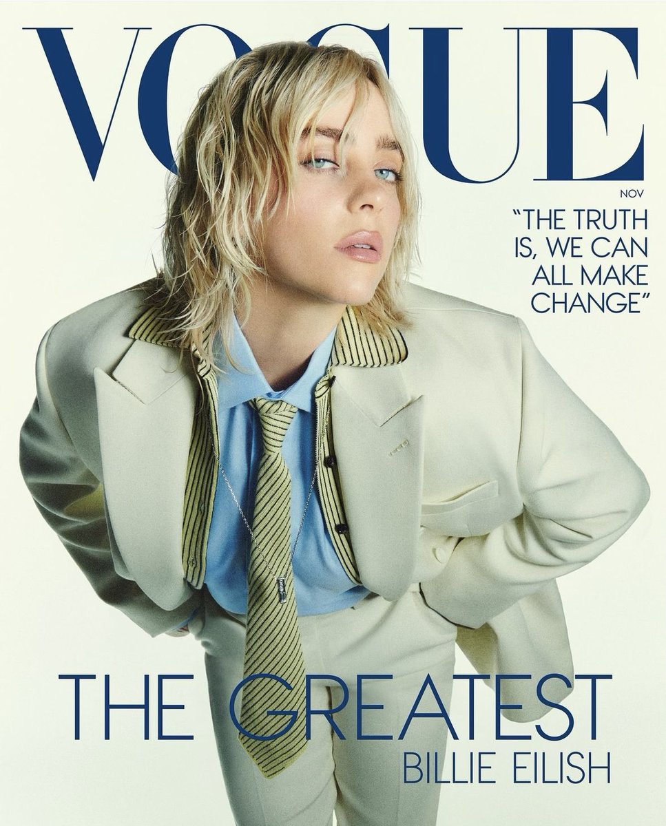 ビリー・アイリッシュ がファッション誌『VOGUE』のカバーと誌面に登場