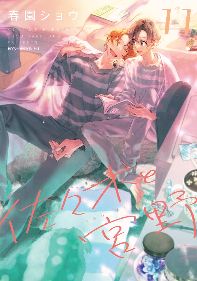 最新11巻 カバーデザイン】 作品10周年となる2/27発売の #佐々木と宮野