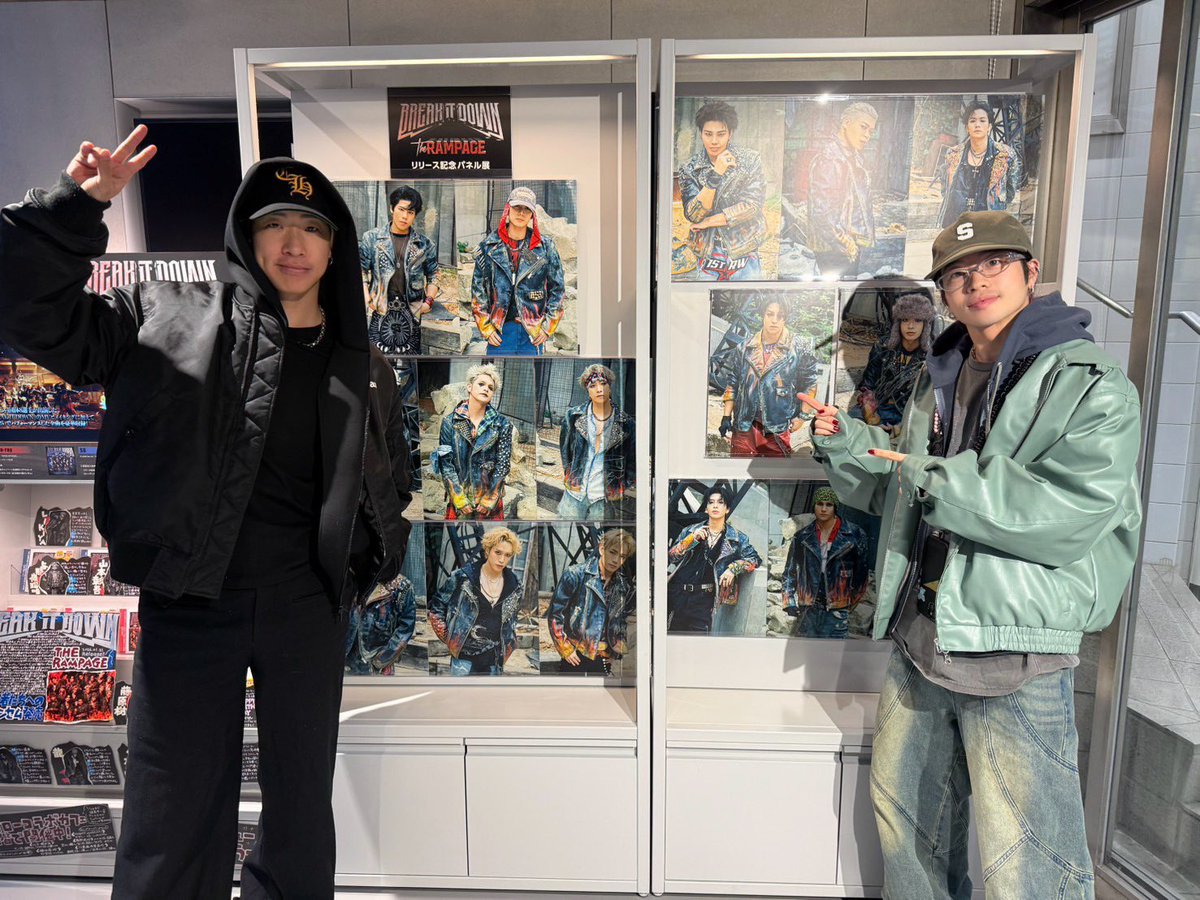 本日リリース⚡️／ THE RAMPAGE NEW SINGLE『BREAK IT DOWN