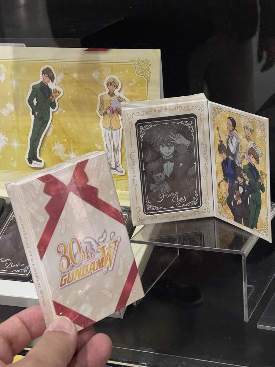 ガンダムベースで販売されているチョコレート 『新機動戦記ガンダムW