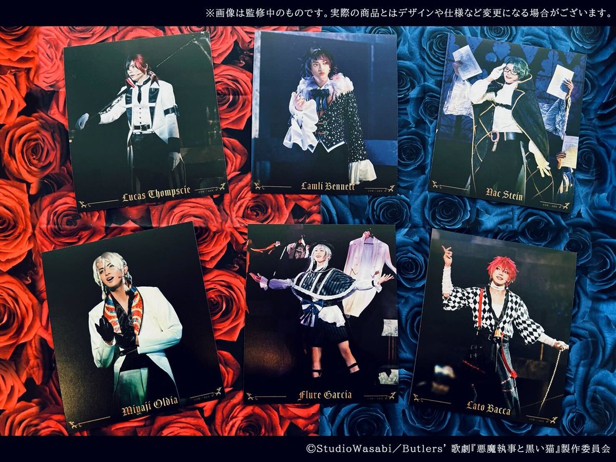 📀パッケージ情報📀 Butlers' 歌劇『悪魔執事と黒い猫』～薔薇薫る舞踏