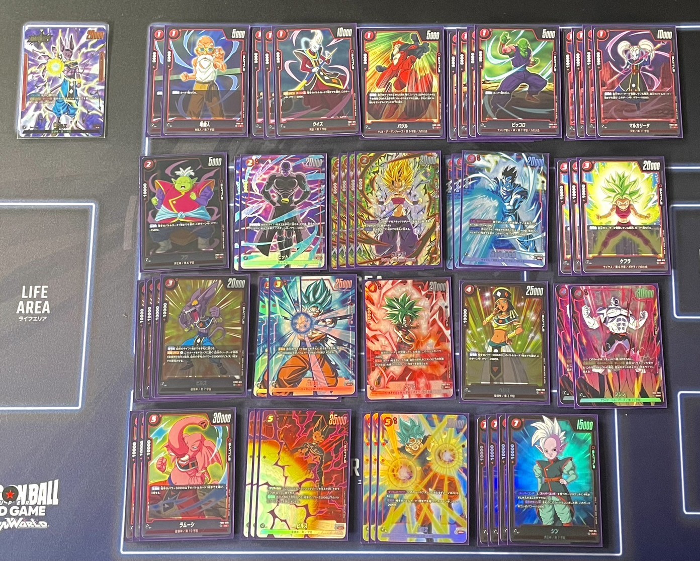 ドラゴンボールカード フュージョンワールド 青 天使 デッキパーツ