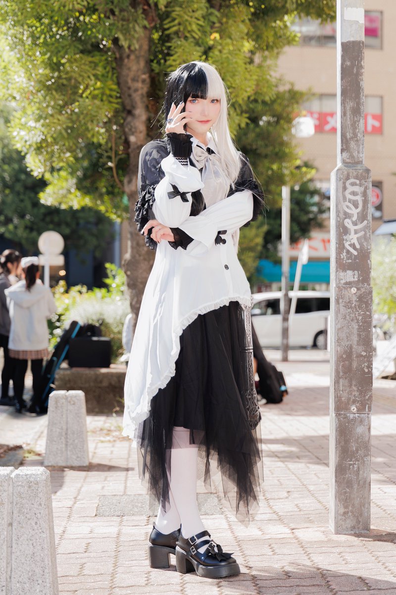 cos/仮面ライダーガヴ 🤍ジープ•ストマック🖤 小物造形&本体:純 衣装