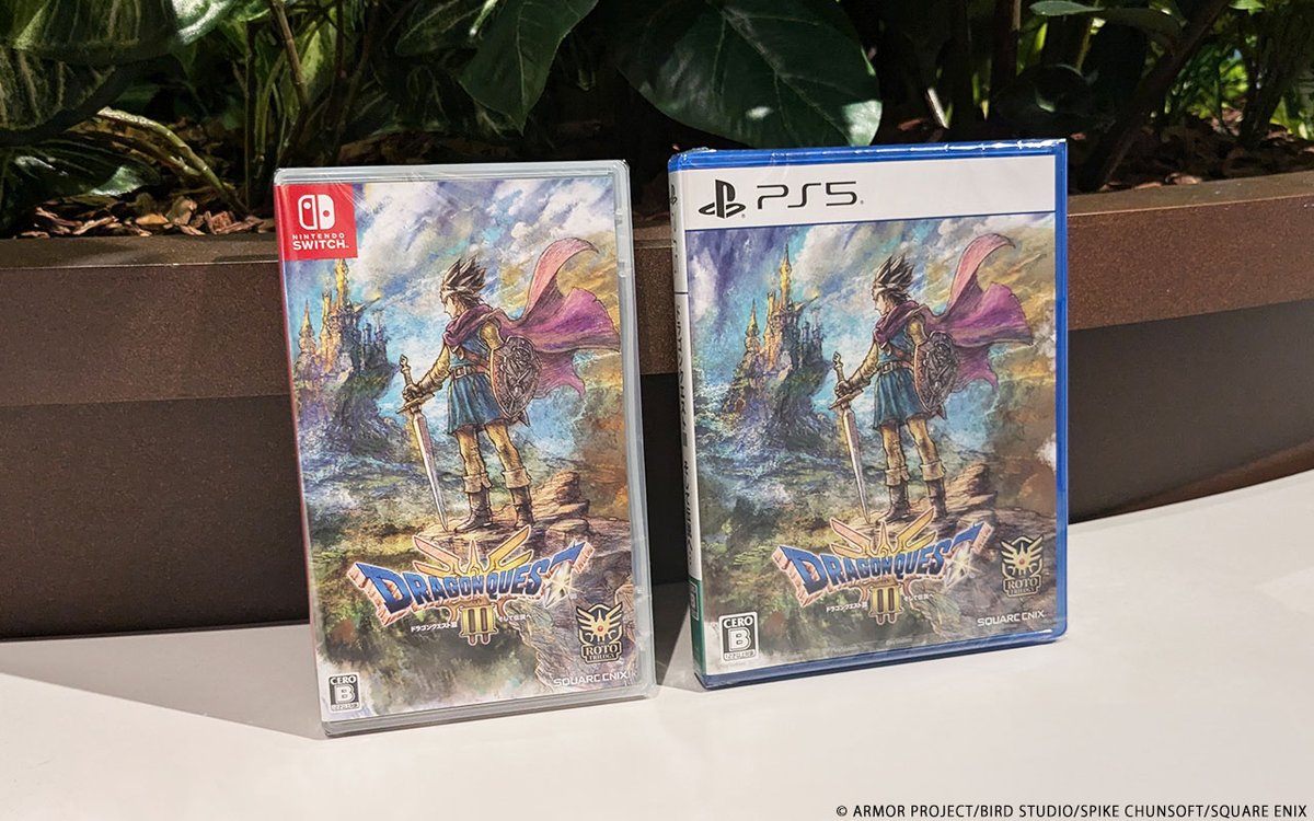 本日発売】HD-2D版『ドラゴンクエストIII そして伝説へ…』発売