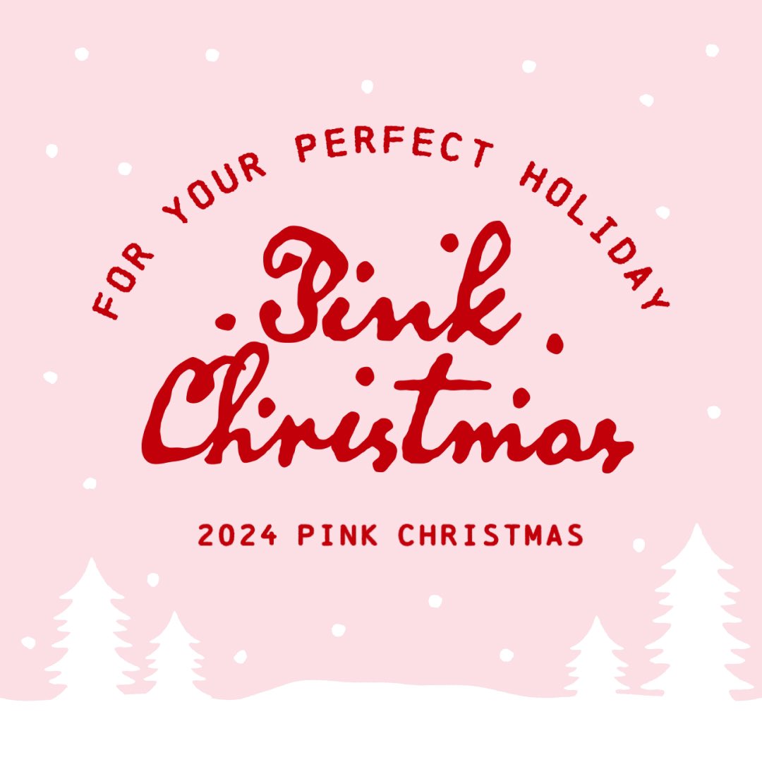 SM 2024 PINK CHRISTMAS MD🎄 ピンククリスマスのグッズ Qoo10にて予約
