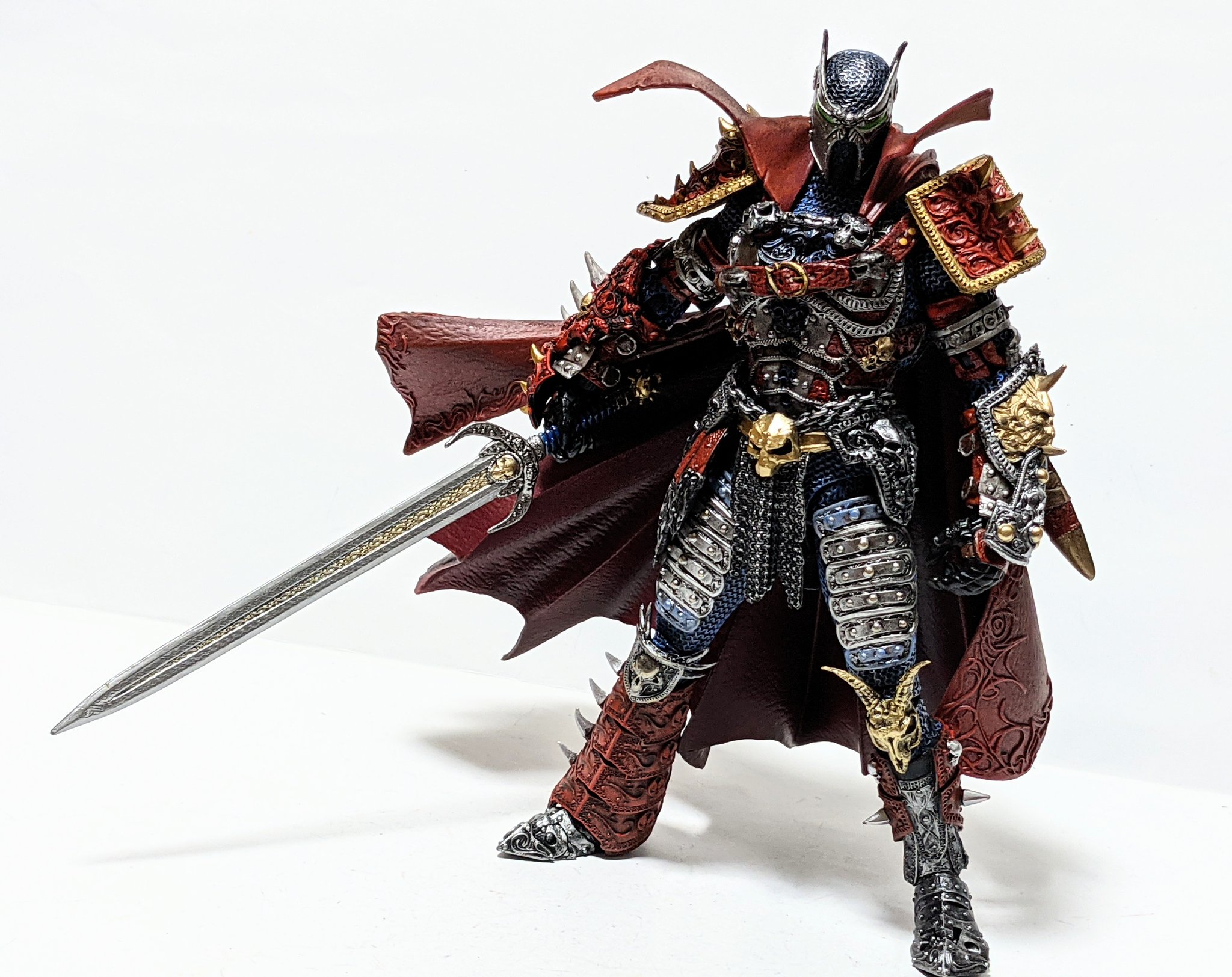 特典付き！キックスターター メディーバル スポーン クラシックブルー