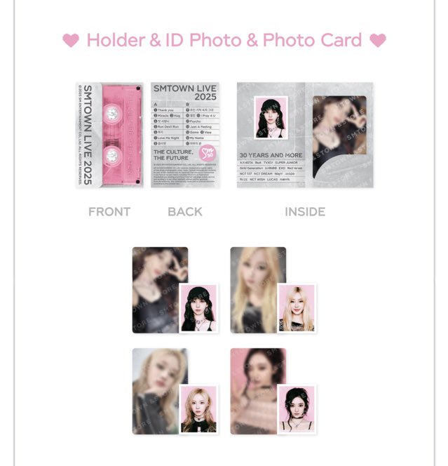 🆕 merch: smtown live 2025 (2nd md) details - MP3 player - lodi