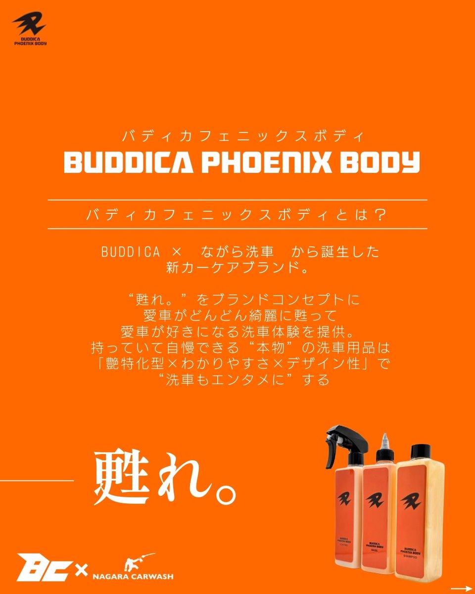 BUDDICA PHOENIX BODY シリーズ リリースまであと3日❗️ バディカ